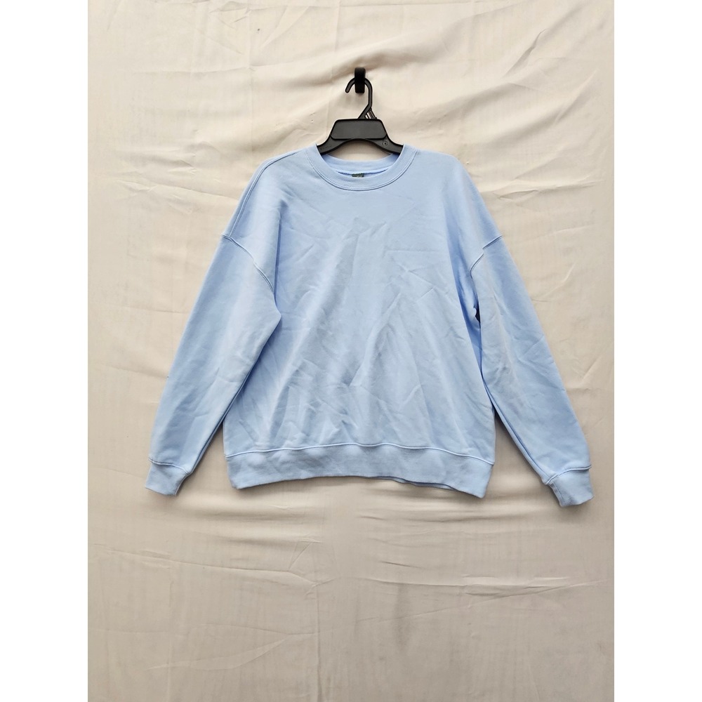 Wild Fable Womens Western Cowboy Boot Embroidered Sweatshirt Blue Size XS